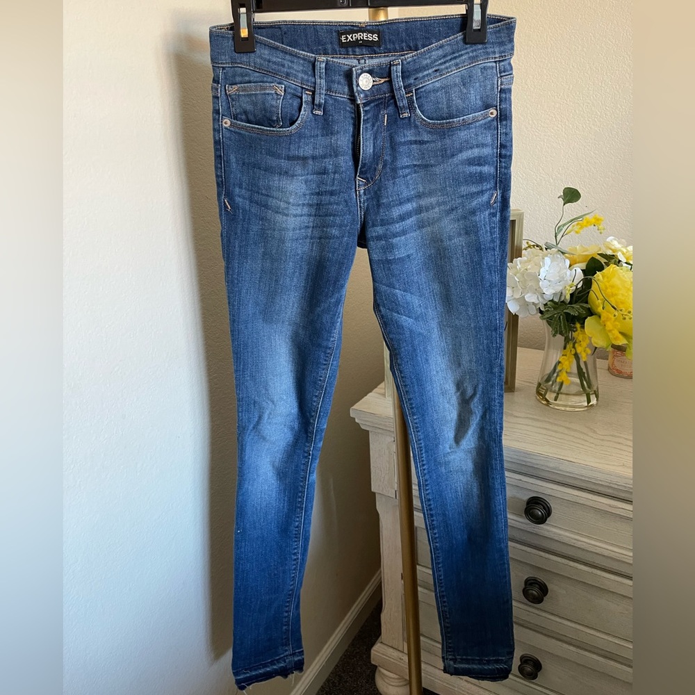 Express jeans size 0 - Legging Mid Rise
